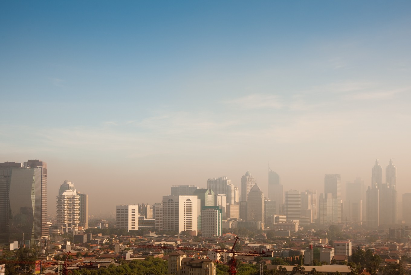 Air pollution is dangerous for your eyes